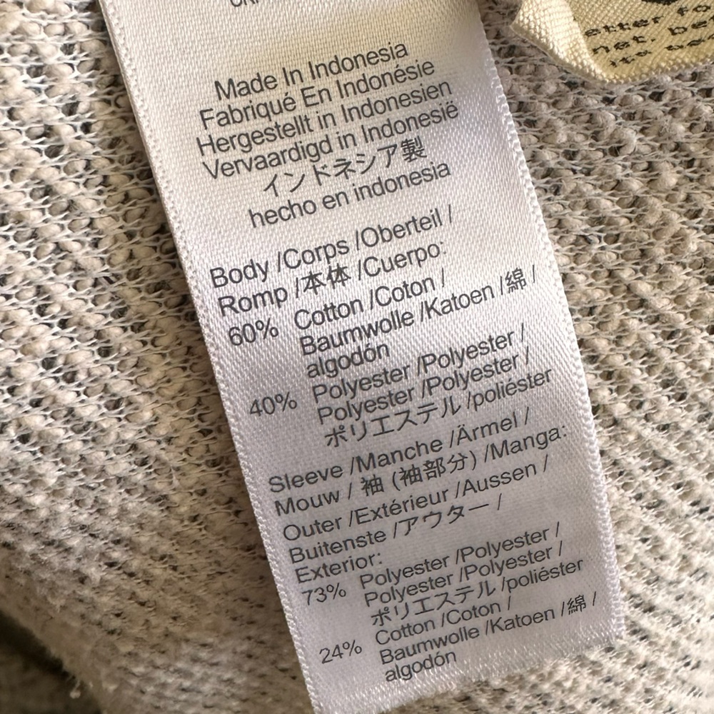 Madewell Quilted-Sleeve Hoodie Sweatshirt - Picture 6 of 6